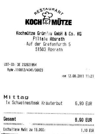 pedm Hffner Kochmtze Restaurant